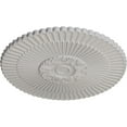 thumbnail image 3 of 41"OD x 1 5/8"P Nexus Ceiling Medallion (Fits Canopies up to 7 1/4"), Hand-Painted Ultra Pure White, 3 of 6