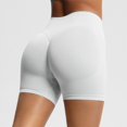 thumbnail image 2 of Pantalones Cortos de Yoga de Cintura Alta, Cómodo Fitness Deportivo, Pantalones de Secado Apretados Transpirables para Mujeres, 2 of 9