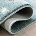 thumbnail image 5 of SAFAVIEH Carousel Kids World of Planets Area Rug, Teal/Ivory, 9' x 12', 5 of 11
