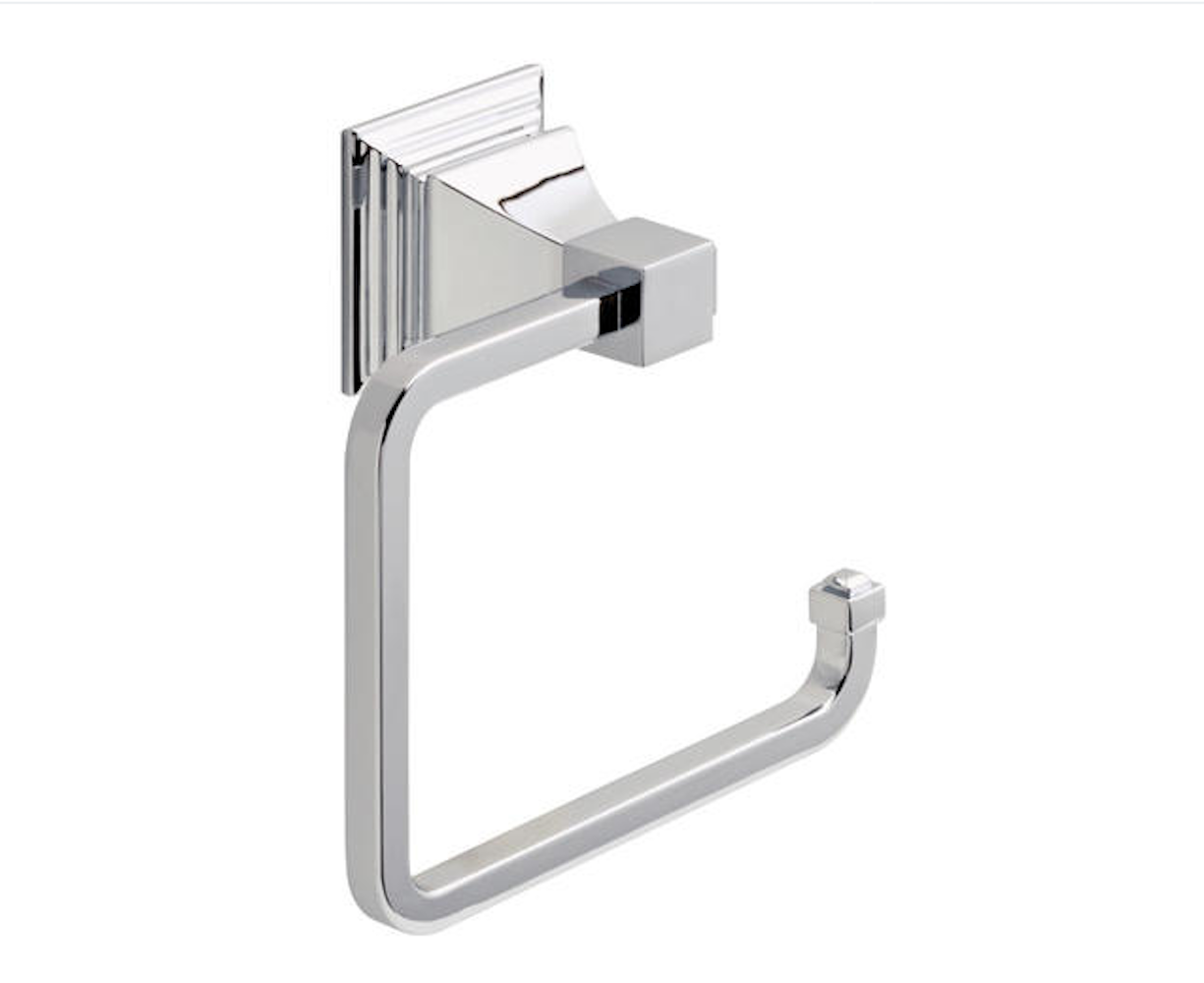 Delta 22046 PC Lakewood Bath Towel Ring Chrome Finish Walmart