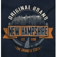 thumbnail image 2 of Original Brand New Hampshire Trees Men's Graphic T Shirt Tees Brisco Brands X, 2 of 4