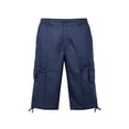 thumbnail image 3 of KyCheLot Mens Capris Summer Casual Cargo Pants Below Knee Drawstring Hem Capri Pants Hiking Work Outdoor, 3 of 4