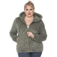 thumbnail image 1 of White Mark Women's Hooded Sherpa Jacket, 1 of 6