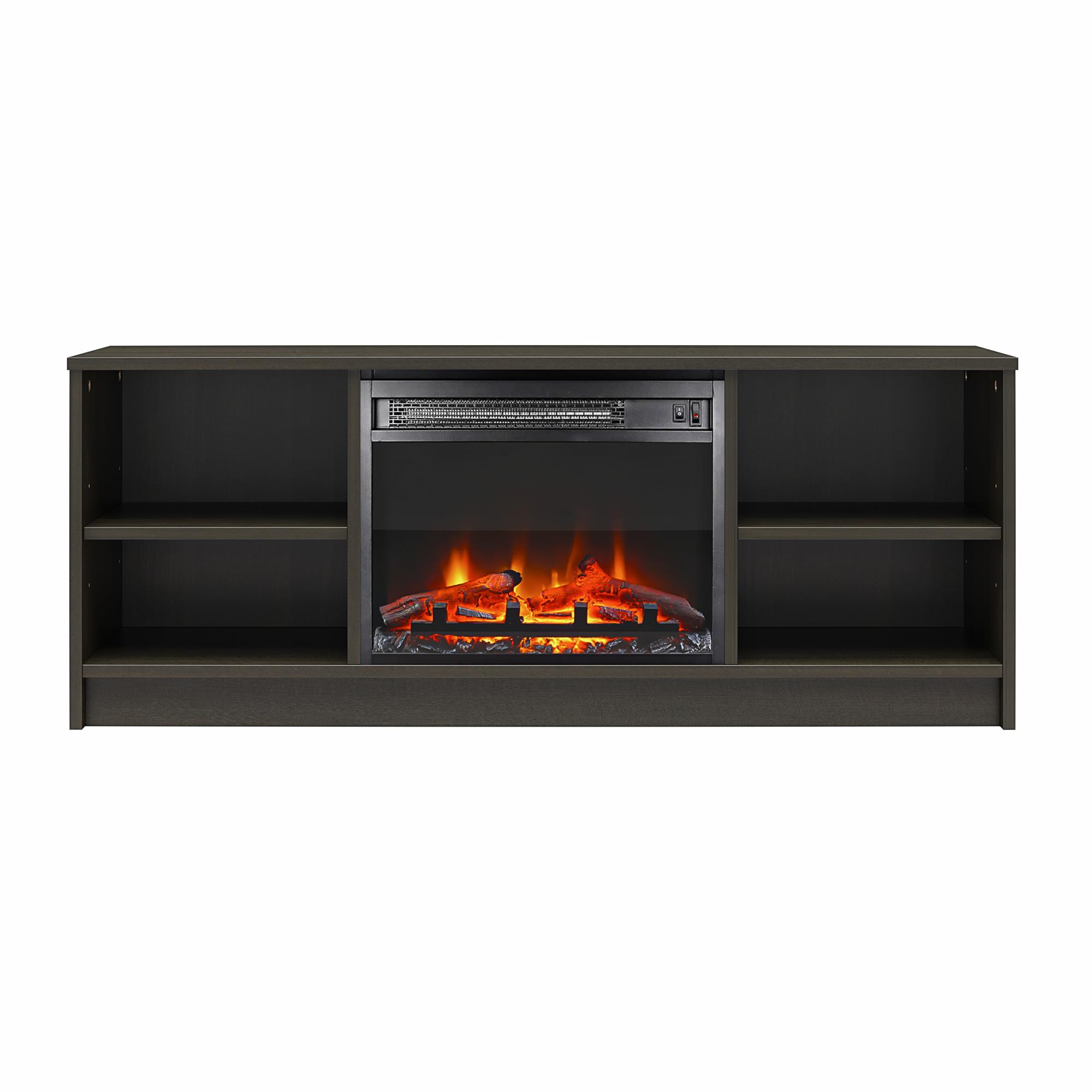 Mainstays Fireplace TV Stand, for TVs up to 55", Espresso - image 4 of 12