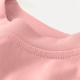 thumbnail image 5 of OGLCCG Girl's Cute Summer T Shirt Letter Printed Crew Neck Side Ruched Fitted Short Sleeve Crop Tee Top Lightweight Cotton Tshirts 1-12 Years, 5 of 7