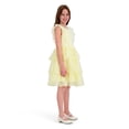 thumbnail image 2 of Kensie Girl Sleeveless Embroidered Tiered Scallop Dress, Sizes 4-16, 2 of 3