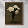 thumbnail image 2 of Vintage Floral Print CLIX - 10in. x 8in. Vintage Framed Print in Walnut Wood Frame, 2 of 4