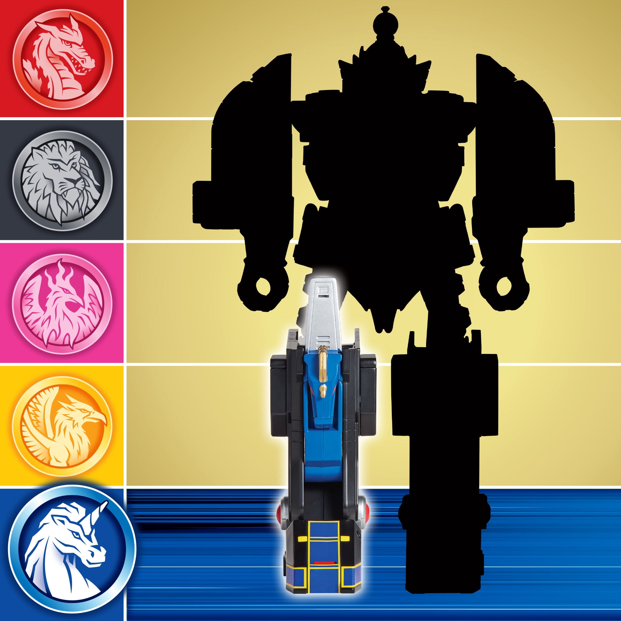 Mighty Morphin Power Rangers: Re-Ignition - Unicorn Combinable Thunderzord (Season 2) by Playmates Toys