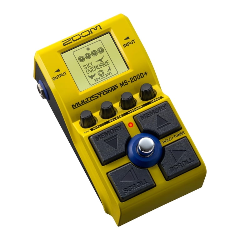 Zoom MS-200D+, Multistomp Drive Pedal - Walmart.com