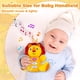 thumbnail image 4 of Liangnv Paquete de 2 juguetes musicales para bebé con oso + león - Juguetes musicales de peluche con luces y música, 4 of 5