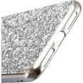 thumbnail image 4 of Compatible with iPhone Case,Crystal Diamond Glitter Bling Sparkly Soft Shockproof Cover for Women Girls Phone Case (Silver,iPhone 14 Pro), 4 of 11