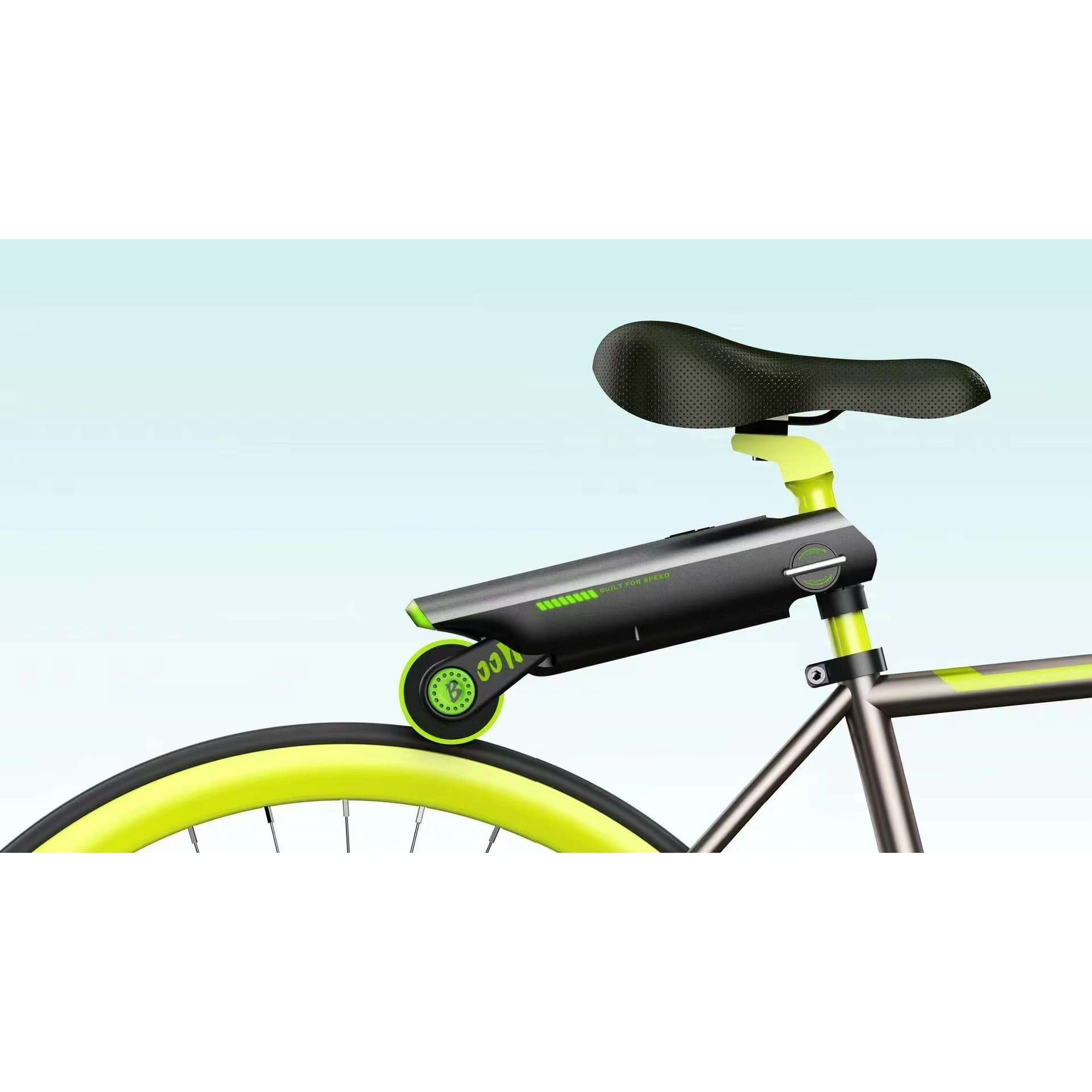 200W Electric Bike Conversion Kit E Bike Conversion Kit E Bike Booster Bike Booster P.Wheel Bike Power Assist Device Integrated Battery All in one Piece Walmart