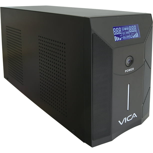 No break con regulador Vica S3000 3000VA/1800W 8 tomas reguladas y respaldadas