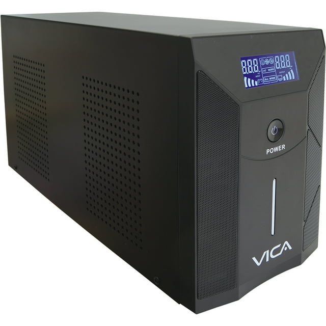 No break con regulador Vica S3000 3000VA/1800W 8 tomas reguladas y respaldadas