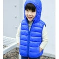 thumbnail image 4 of TAIAOJING Toddler Cute Jacket Child Kids Baby Boys Girls Sleeveless Winter Solid Coats Hooded Vest Outer Outwear Outfits Clothes Warm Outwear 6-8 Years, 4 of 4