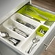 thumbnail image 3 of Organizador De Cubiertos Ajustable Aquila Easy Gard para cajones de 29 a 48 cm, 3 of 6