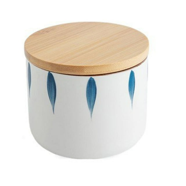 Qeeadeea Bol à Sucre avec Couvercle, Pot à Sucre et Sel, Bocal d'Assaisonnement, Bocal de Rangement pour Sucre, Pot à Sucre, Contenant à Sucre Bocal à Épices-A-350ml