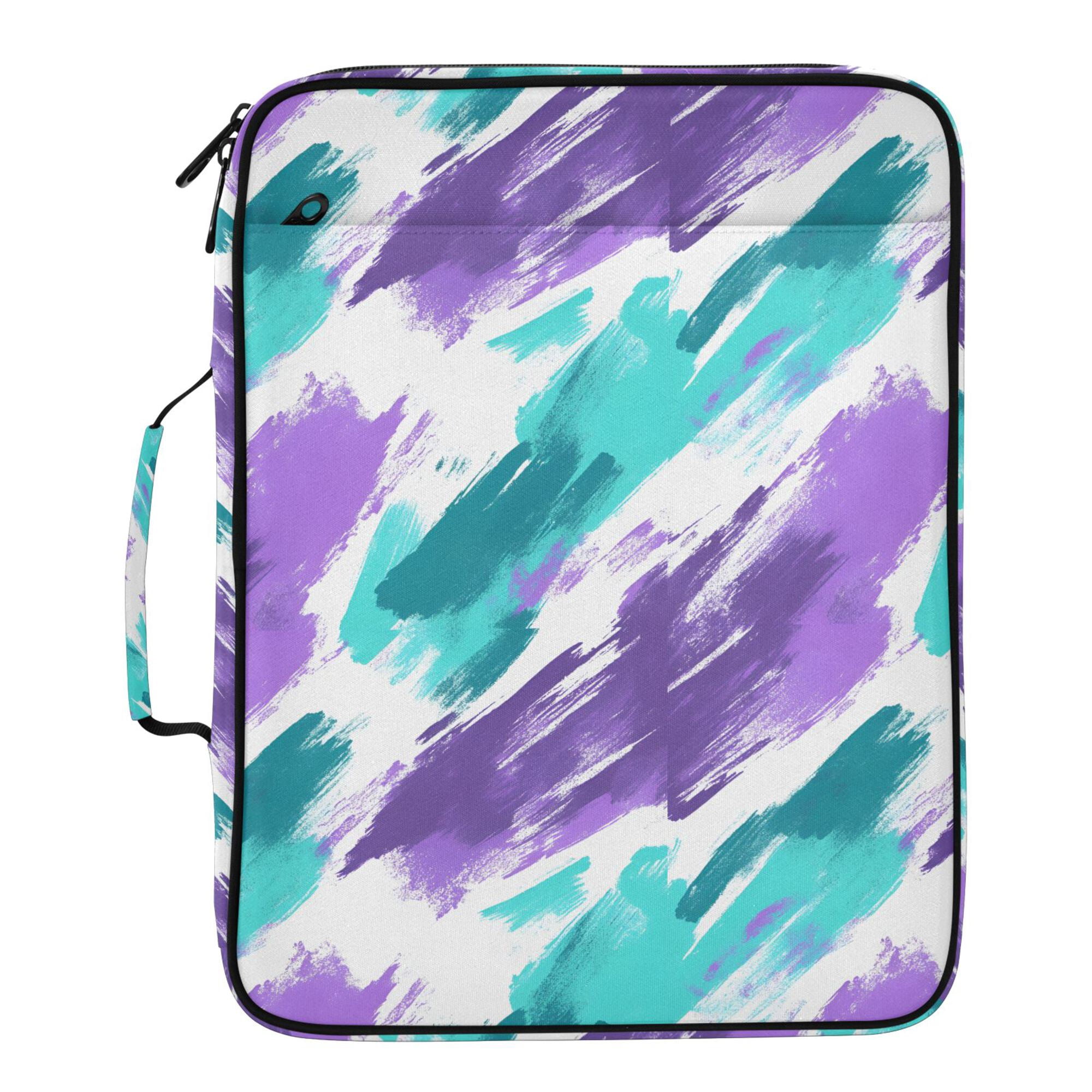 FORMRS Accordion File Folder A4 Size 7-Pocket Expanding Document Organizer Bag with 3 Ring Binder, Green Drawing