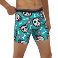 thumbnail image 5 of Sigee Skull Cat for Men's Boxer Briefs,Moisture Wicking and Breathable XX-Large, 5 of 9