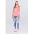 thumbnail image 2 of Short Sleeve Scoop Neck Top With Pocket M, 2 of 83