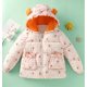thumbnail image 5 of Chaqueta de Forro Polar Gibobby para bebés niños pequeños niñas Manga larga Dibujos animados Plaid 5-6 años, 5 of 5