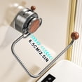 thumbnail image 6 of Wall Mounted Rotating Toilet Paper Holder with Strong Adhesive - No Drill Stainless Steel Bathroom Tissue Roll Dispenser for Kitchen Washroom, 6 of 9