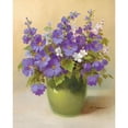 thumbnail image 3 of Weber, Max 12x14 Black Modern Framed Museum Art Print Titled - BLUE BOUQUET, 3 of 5