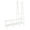 thumbnail image 4 of SAFAVIEH Elwin Modern Style 7 Shelf Etegere, White (16.5 in. W x 55.8 in. D x 72.2 in. H), 4 of 13