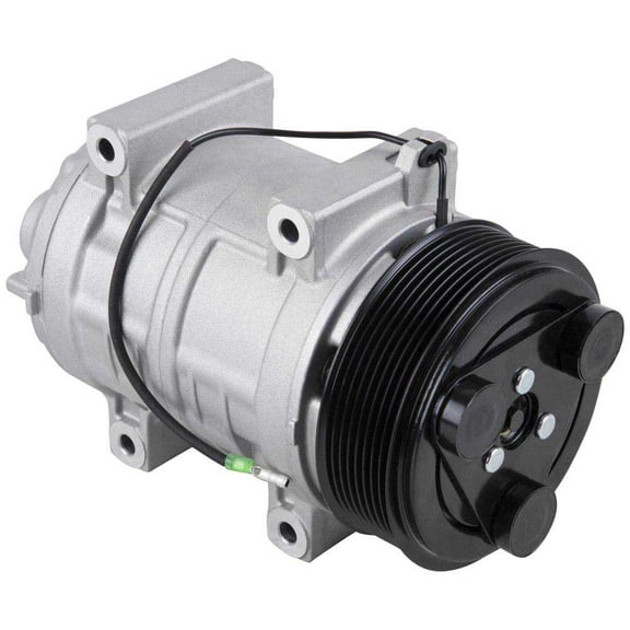AC Compressor & 120mm 8-Groove A/C Clutch Replaces Seltec TM-16 HS 435-56282 12v Tama Zexel Valeo Diesel Kiki - BuyAutoParts