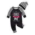 thumbnail image 4 of DOLITY Baby Clothes with Hat Casual Cute Comfortable Baby Jumpsuit Baby 3 to 6Month, 4 of 8