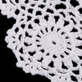 thumbnail image 5 of Vintage Crochet Round Lace Doily Cotton Placemat Cup Coaster Dinner Kitchen Cloth Lace Tea Wedding Party 40cm, 5 of 10