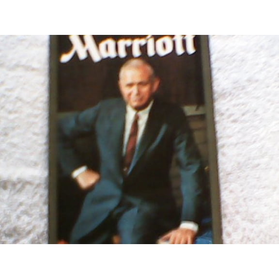 Pre-Owned Marriott, 9780877476825, 0877476829, Paperback, First Edition edition