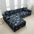 thumbnail image 4 of TOPCHANCES Stretch Couch Covers, L Shape Sofa Slipcovers for 3 + 3 Seaters Sectional, Furniture Protector Cover Home Decor, 4 of 8