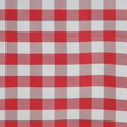 thumbnail image 4 of Summer Party Supplies Red and White Plaid Buffalo Plaid Rectangular Tablecloth, 4 of 4