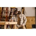 thumbnail image 6 of Banded Everglades Flannel Shirt Twig Plaid in size X-Large, 6 of 6