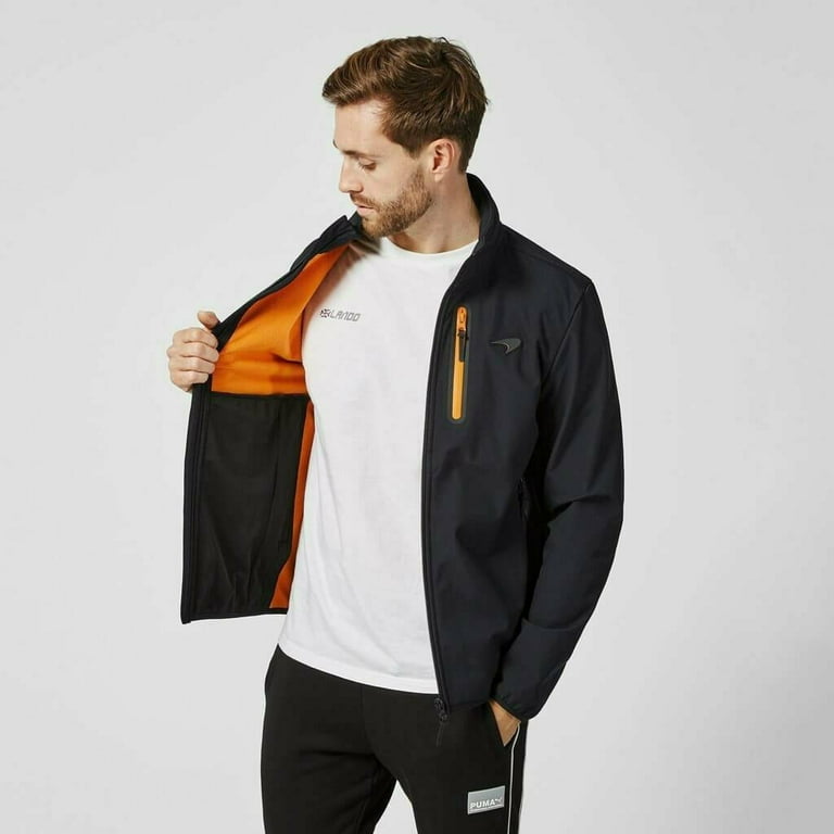 McLaren F1 Men s Softshell Jacket Black Walmart