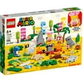 thumbnail image 2 of LEGO Super Mario Creativity Toolbox Maker Set 71418, Create Your Own Levels with Figures, Grass, Desert and Lava Builds, Starter Course Expansion, Toy Gift Idea for Kids 6 Plus, 2 of 7
