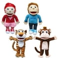Fun2Give Popitup Zig Zag Puppet Theatre with 4 Hand Puppets