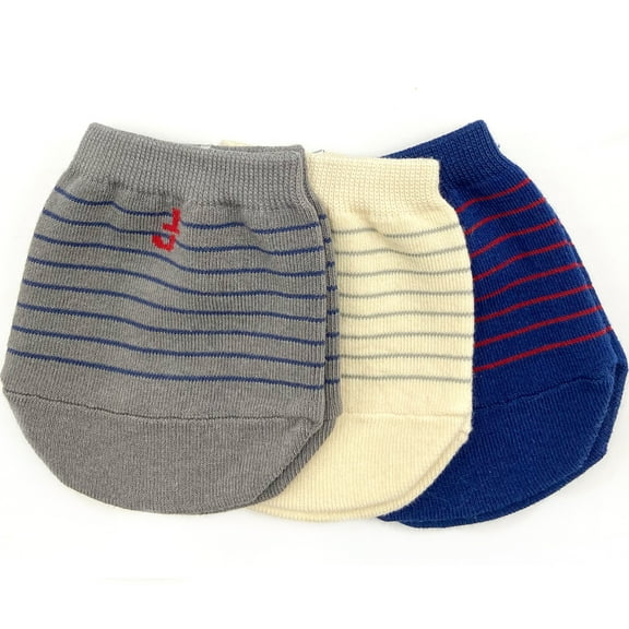 Stripes Half Socks Three Pack