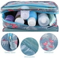 thumbnail image 3 of Hanging Toiletry Bag, Waterproof Traveling Toiletries Bag Portable Travel Makeup Pouch Multifunction Travel Bathroom Bag Organizer with Hook, 3 of 4