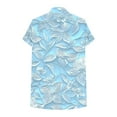 thumbnail image 5 of Ounisa Vintage Flowers V Neck Shirt for Women fashion Graphic Tee Casual Summer Vacation Beach Short Sleeve T Shirt, 5 of 6