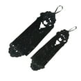 thumbnail image 1 of Guardurnaity Guantes sin dedos para bodas y fiestas Textura de alta gama y exquisitos guantes de novia artesanales Accesorios de disfraces Negro, 1 of 6