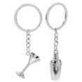 thumbnail image 1 of 2Pcs Creativo y de moda en forma de copa Llavero Cóctel en forma de batido Llavero, 1 of 7