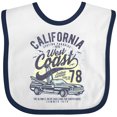 thumbnail image 3 of Inktastic California West Coast Boys or Girls Baby Bib, 3 of 4