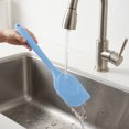 thumbnail image 4 of Unique Bargains 3Pcs Heat-Resistant Cooking Utensils Kitchen Spatula Set Blue, 4 of 5