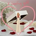 thumbnail image 2 of DurableDelights 7.48"Angel Figurine with Heart Hand Painted Ornaments Statue for Home Decor, 2 of 10