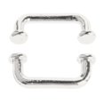 thumbnail image 4 of maskred Arch Shape Pulls for Gate Closet 4Pcs Modern and Functional Silver Small 8 Pcs 1Set, 4 of 6