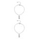 thumbnail image 1 of Minnieouse Cadena de tobillo Mujer Decoración Aleación Tobilleras Tridimensional Lady Bangle Type1 NO1, 1 of 6