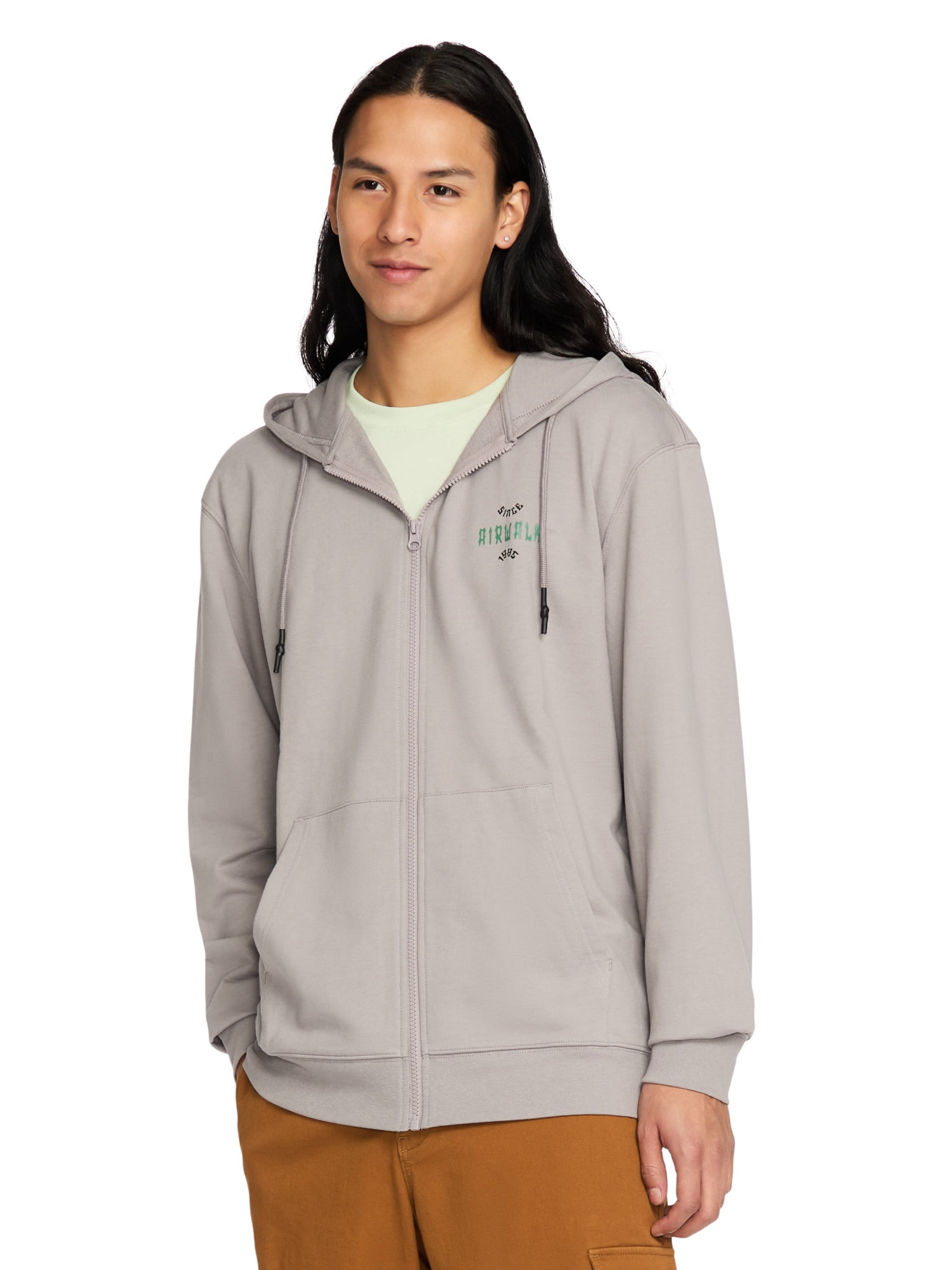 Airwalk Men's & Big Men's French Terry Zip Hoodie, Sizes XS-5XL