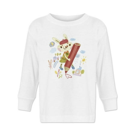 

Bunny Drawing Long Sleeve Toddler -Image by Shutterstock 5 Toddler